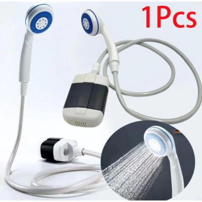 UB Dus portabil de camping cu robinet incorporat USB pentru interior/exterior