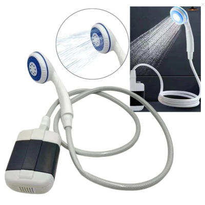 UB Dus portabil de camping cu robinet incorporat USB pentru interior/exterior