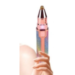 Epilator RD E346 cu 2 capete interschimbabile fata/sprancene lumina led pe baterie