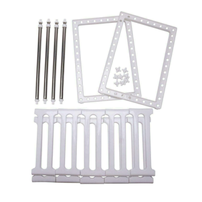 Etajera ajustabila cu doua rafturi de pus sub chiuveta 50 pana la 70 cm