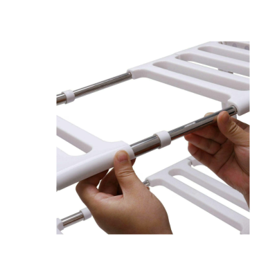 Etajera ajustabila cu doua rafturi de pus sub chiuveta 50 pana la 70 cm