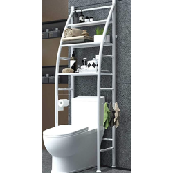 Etajera baie organizator peste toaleta sau masina de spalat / Etajera baie peste masina de spalat