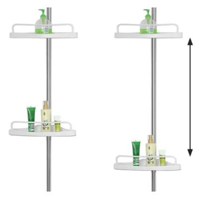 Etajera de colt pentru baie Multi Corner Shelf