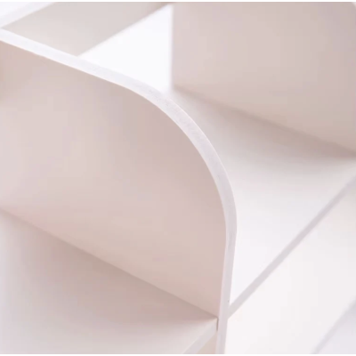 UB Etajeta pentru Birou cu 6 compartimente si un sertar PVC 55x14x34cm Alb