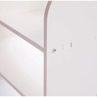 UB Etajeta pentru Birou cu 6 compartimente si un sertar PVC 55x14x34cm Alb