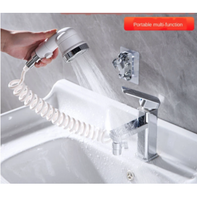 Extensie dus cu Para Furtun flexibil si suport de perete pentru robinet de chiuveta sau cada BS