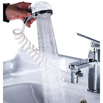Extensie dus cu Para Furtun flexibil si suport de perete pentru robinet de chiuveta sau cada BS