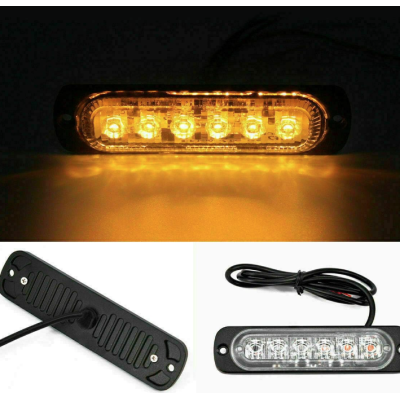 Far Lumini stroboscopice de urgenta 6 LED