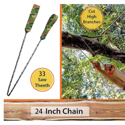 Fierastrau manual cu lant de buzunar 24 inch Multicolor