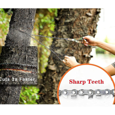 Fierastrau manual cu lant de buzunar 24 inch Multicolor