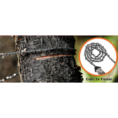 Fierastrau manual cu lant de buzunar 24 inch Multicolor