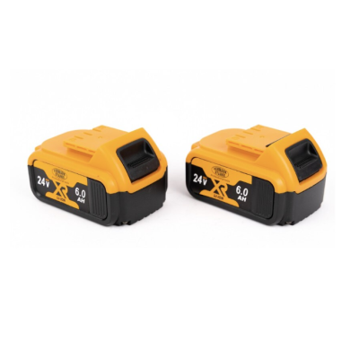 Fierastrau sabie cu 2 acumulatori 24V 5Ah 3300rpm Galben