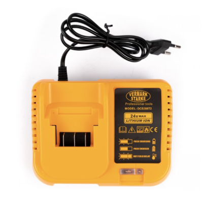 Fierastrau sabie cu 2 acumulatori 24V 5Ah 3300rpm Galben