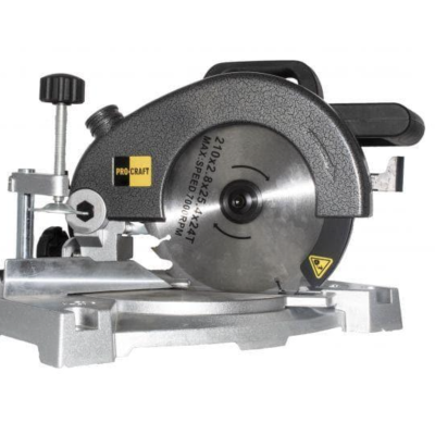 Fierastraul Circular Stationar Procraft PGS2100 putere 1400W Viteza 5000 rpm Ajustare Unghi Taiere