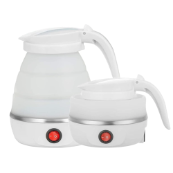 Fierbator electric pliabil din Silicon/Inox putere 600W capacitate 0.6L