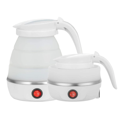 Fierbator electric pliabil din Silicon/Inox putere 600W capacitate 0.6L