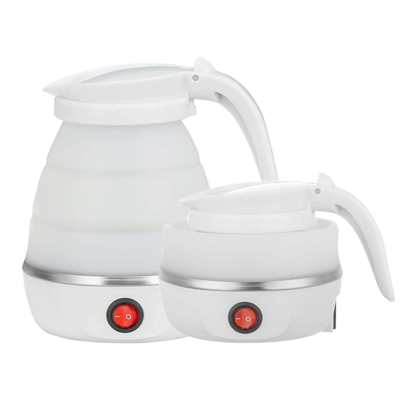 Fierbator electric pliabil din Silicon/Inox putere 600W capacitate 0.6L