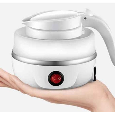 Fierbator electric pliabil din Silicon/Inox putere 600W capacitate 0.6L