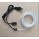 Fir neon cu LED 5 metri RGB conectare mufa USB