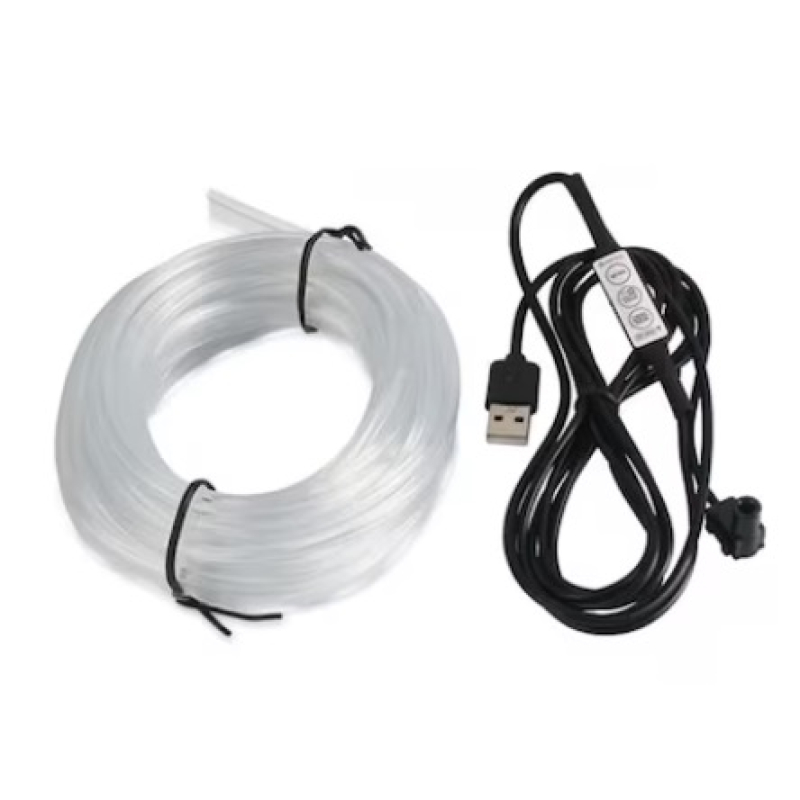 Fir RGB 3m lumina ambientala auto cu alimentare USB