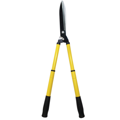 Foarfeca extensibila pentru gard viu din metal 58 / 73 cm galben MX331