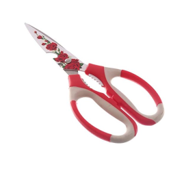 Foarfeca pentru peste cu model trandafiri