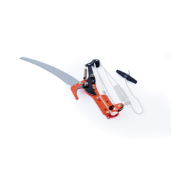 Foarfeca pentru taiat crengi la inaltime cu fierastrau