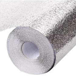 Folie Aluminiu Autoadeziva CREPONATA Rezistenta 61x500 cm