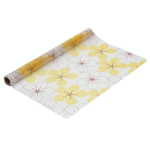 Folie autoadeziva geam cu flori galbene 45 x 300 cm