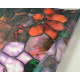 Folie autoadeziva pentru geam flori colorate 45 x 300 cm