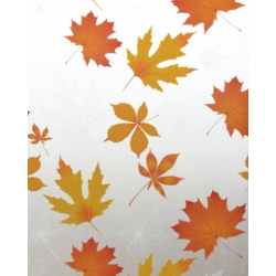 Folie autoadeziva pentru geam frunze aramii 45 x 300 cm