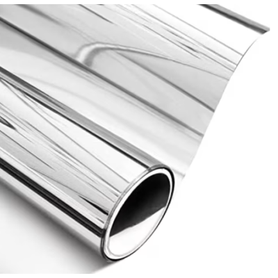 Folie cu Protectie Solara UV tip Oglinda Reflexiva pentru Geamuri Interioare 60x300cm