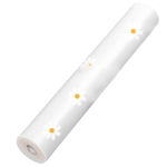 Folie de protectie pentru rafturi 45 x 300cm cu floricele albe