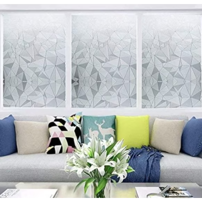 Folie geam cu efecte geometrice 45 cm x 300 cm