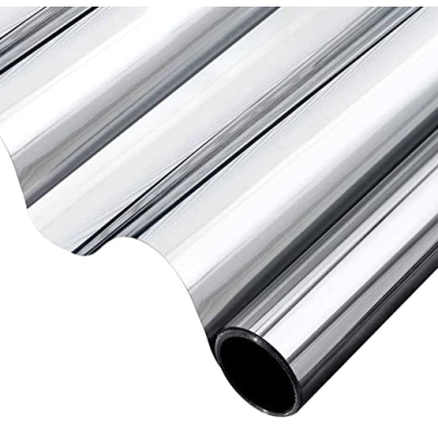 Folie Oglinda Reflexiva pentru Geamuri Interioare Protectie Solara UV 60x300cm