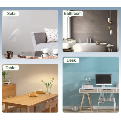 Folie protectie Transparenta dimensiune 60x300 cm (GROSIME 0,02 milimetri )