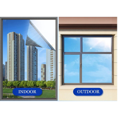 Folie reflexiva pentru geamuri interioare ALBASTRA 60X300 LY