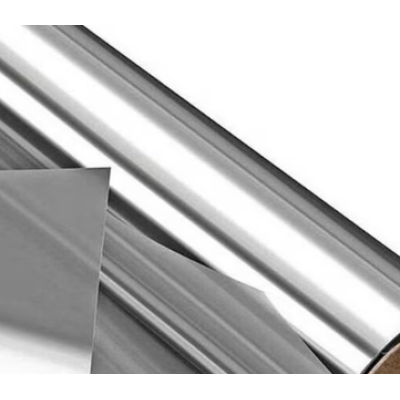 Folie Reflexiva protectie Geamuri montare pe interior cu efect de oglinda si protectie solara UV Argintie 45 x 300 cm