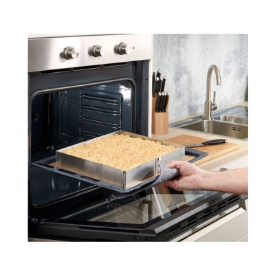 Forma dreptunghiulara pentru tort reglabila de 28 pana la 53 cm H-8CM