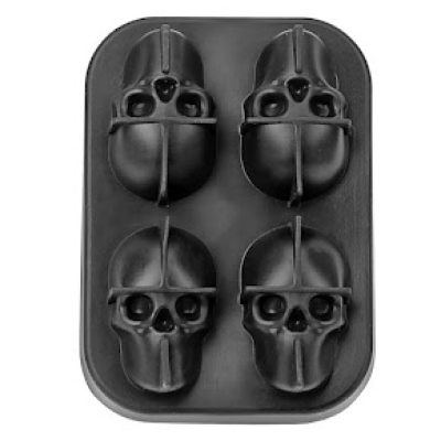 Forma pentru cuburi de gheata model CRANIU din silicon