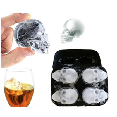 Forma pentru cuburi de gheata model CRANIU din silicon