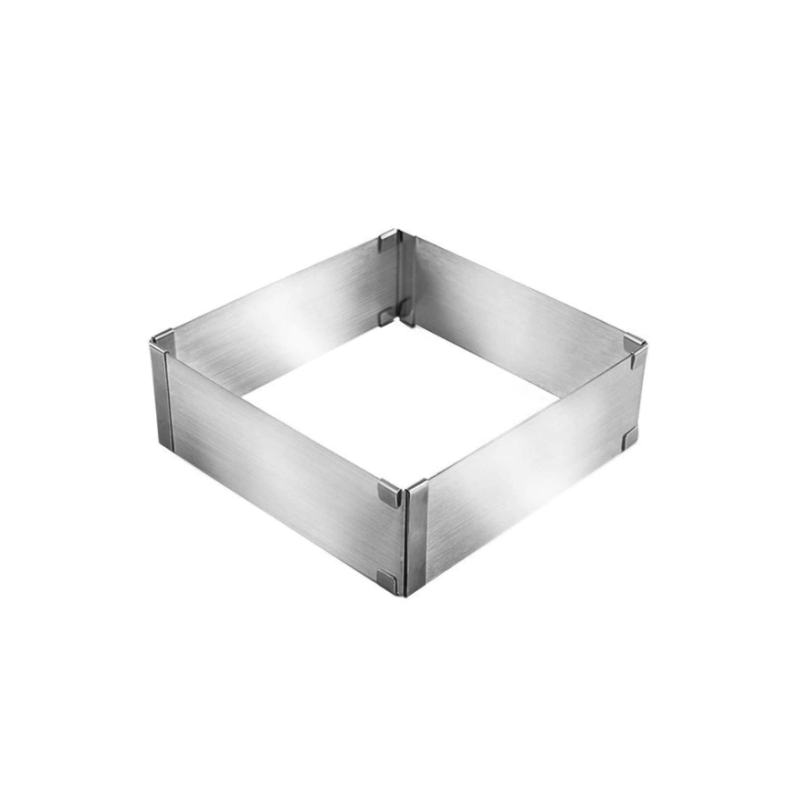 Forma pentru torturi Dreptunghiular reglabil 15-28 cm otel inoxidabil