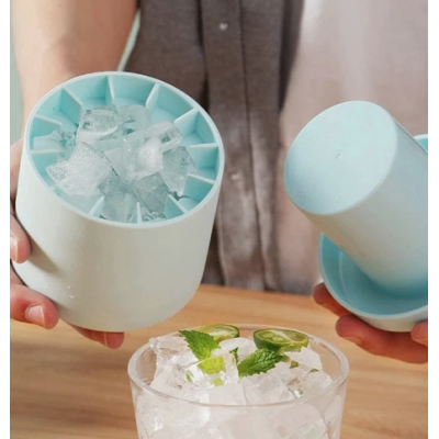 Forma rotunda pentru cuburi de gheata din silicon