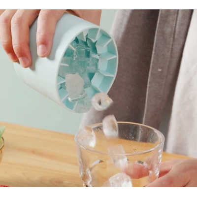 Forma rotunda pentru cuburi de gheata din silicon