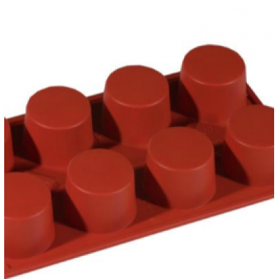 Forma silicon 8 cavitati pentru prajituri