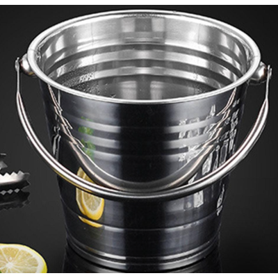 Frapiera inox penru gheata si bauturi cu manere laterale 6L tip GALEATA