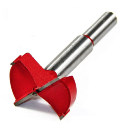 Freza cilindrica pentru lemn 30mm rosie