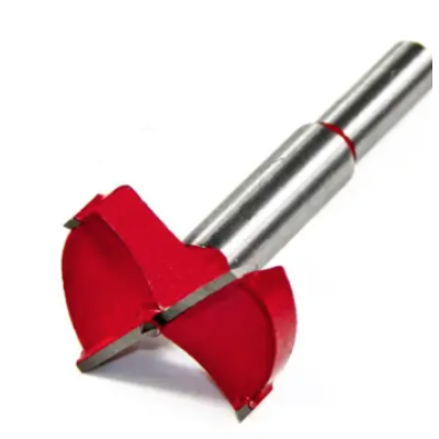 Freza cilindrica pentru lemn 30mm rosie