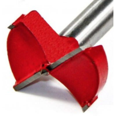 Freza cilindrica pentru lemn 40mm rosie