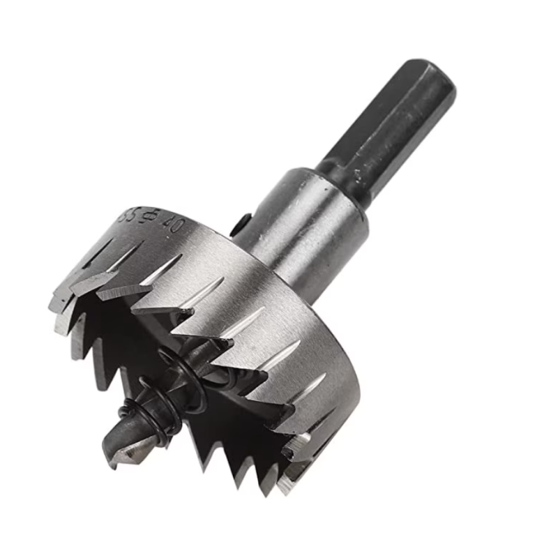 Freza cu burghiu de centrare pentru gaurire metal 40 MM HSS